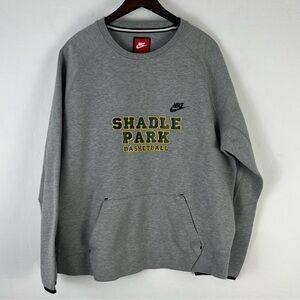 Nike Shadle Park Basketball Sweatshirt Men’s XL Gray Crewneck Rare Team Issue